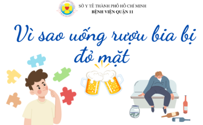 (HCDC-Clip) Vì sao uống rượu bia bị đỏ mặt